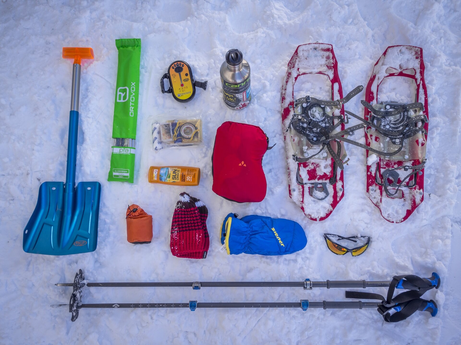 Ausrüstung Schneeschuhtour | © DAV / Silvan Metz 2027